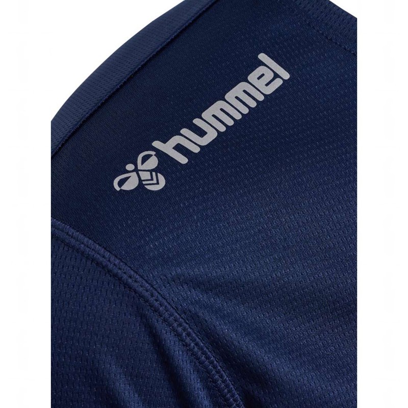Hummel Run S/S Jersey Herre Svarte | 921249-535