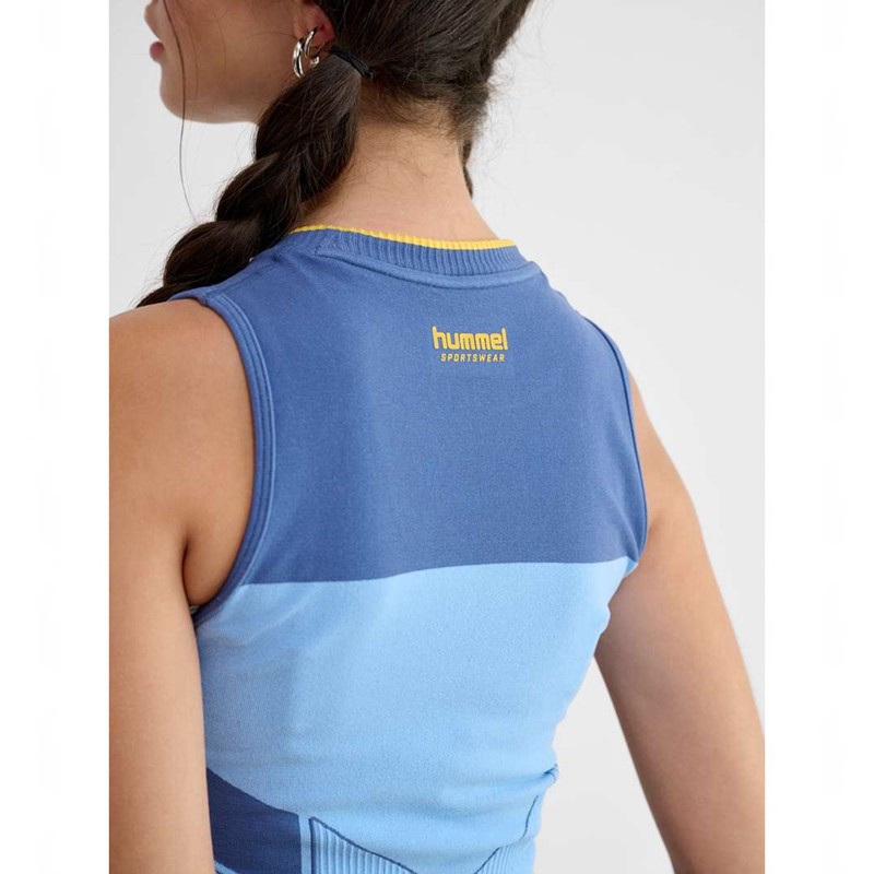 Hummel Seamless Sokker Dame Blå | 067993-182