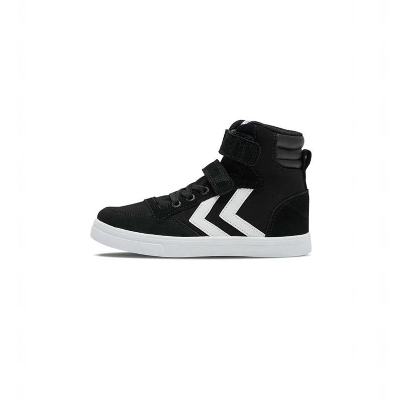 Hummel Slimmer Stadil High Jr Sneakers Barn Svarte | 039566-620