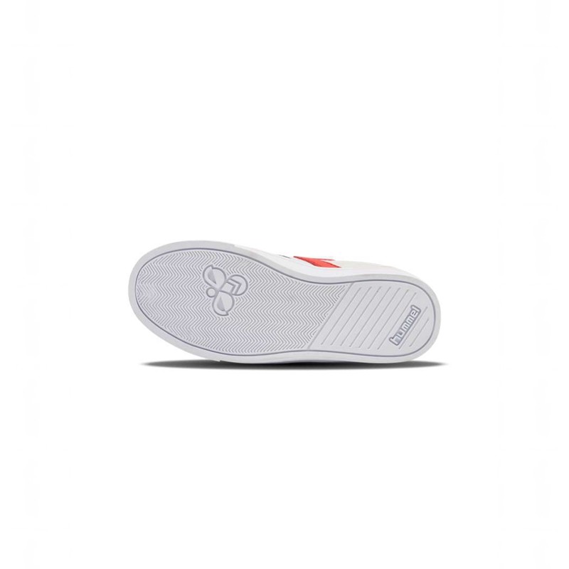 Hummel Slimmer Stadil Leather Low Jr Sneakers Barn Hvite | 032608-292