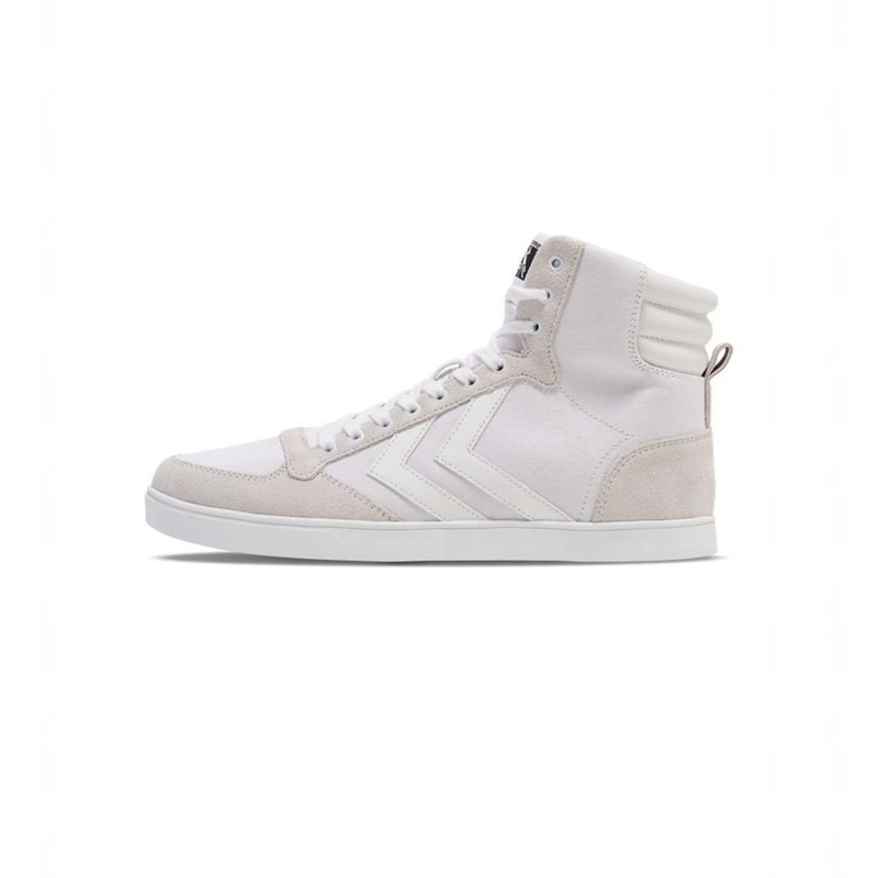 Hummel Slimmer Stadil Tonal High Sneakers Dame Hvite | 796886-154
