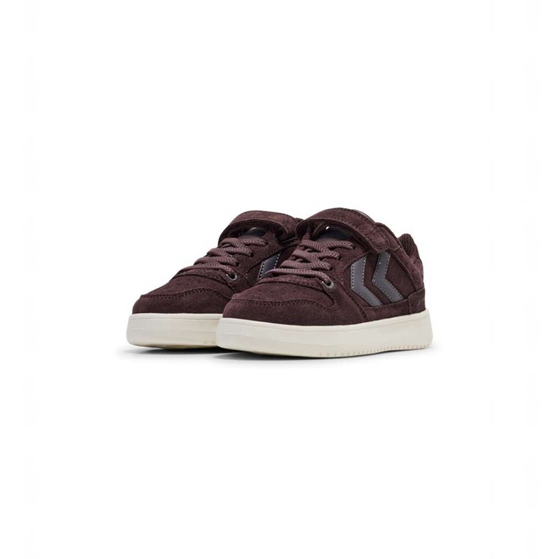 Hummel St. Power Play Suede Jr Sneakers Barn Fuchsia | 929378-859
