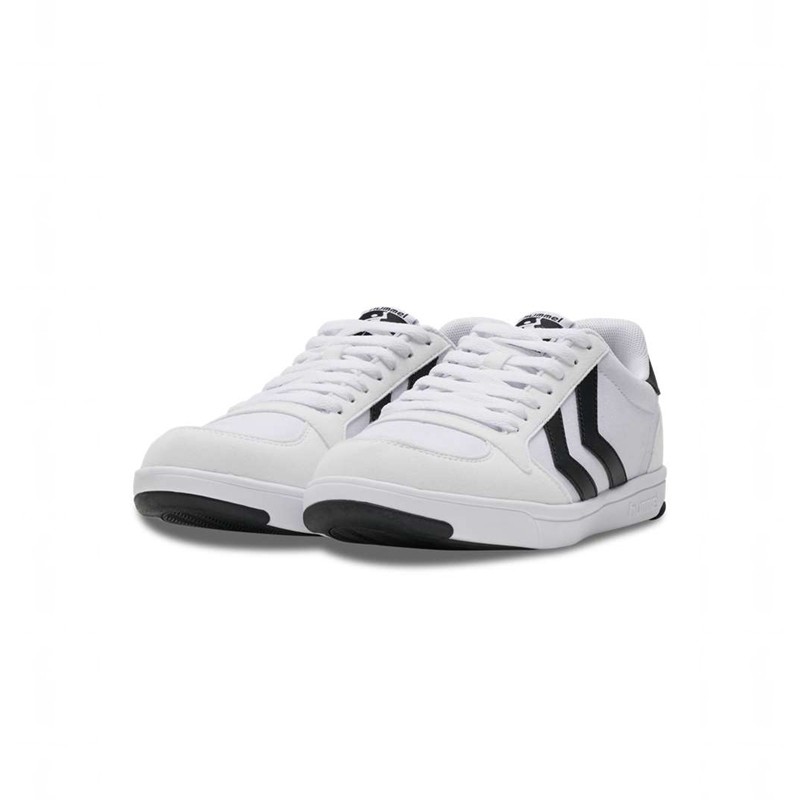 Hummel Stadil Light Canvas Sneakers Dame Hvite | 843926-481