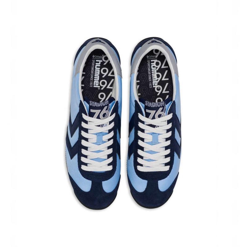 Hummel Stadion Nylon Sneakers Dame Marineblå | 339778-232
