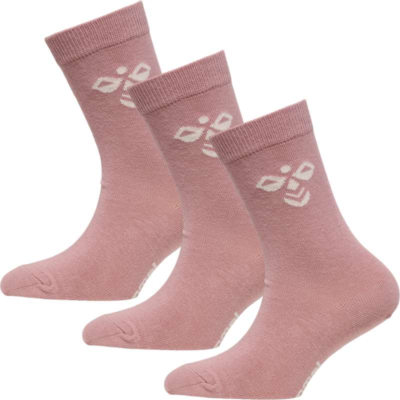 Hummel Sutton 3-pack Sokker Barn Rosa | 790076-461