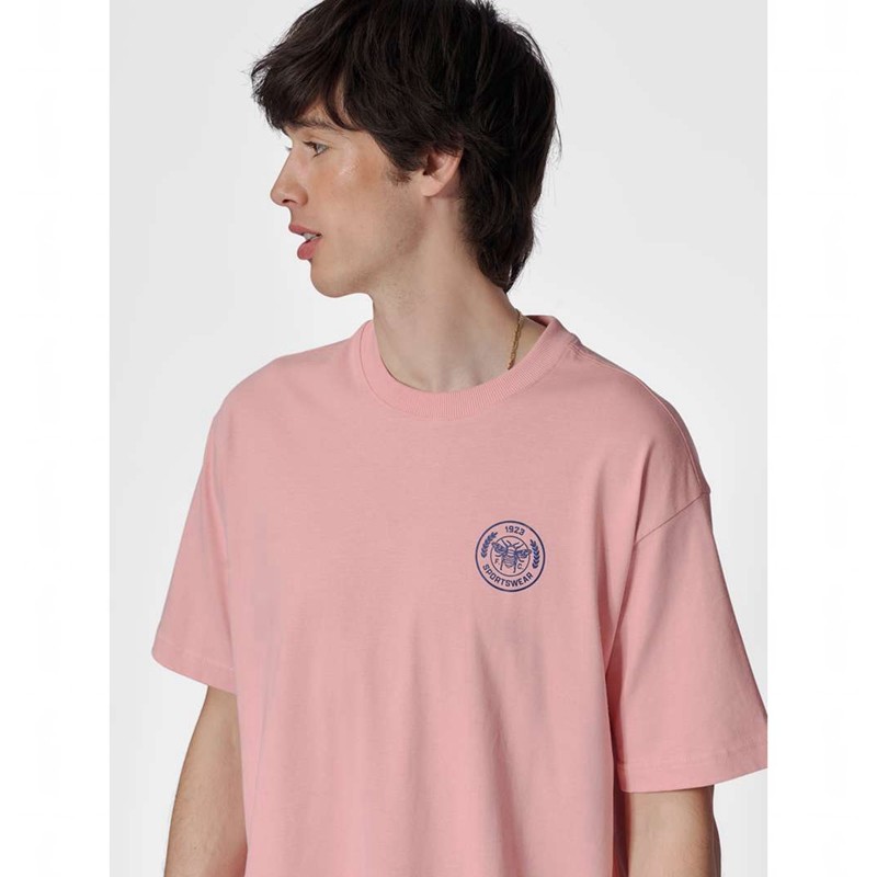 Hummel Swarm Loose T-skjorte Herre Rosa | 112499-780