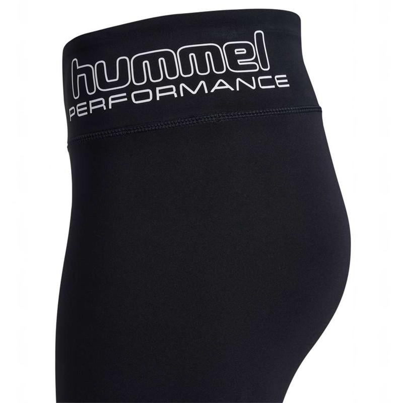 Hummel Te Fundamental Mid Waist Tights Dame Svarte | 773580-215