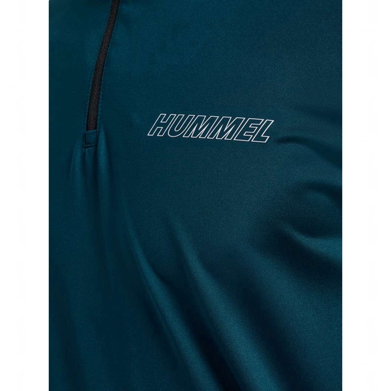 Hummel Te Strength Pl Half Zip Gensere Herre Marineblå | 134701-165