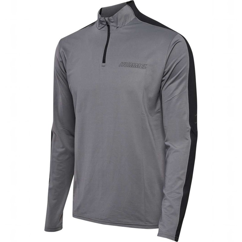 Hummel Te Strength Pl Half Zip Gensere Herre Grå | 056601-520