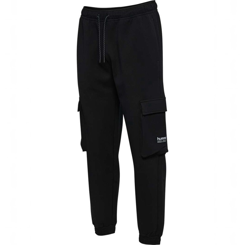 Hummel Tech Fleece Loose Cargo Bukse Herre Svarte | 641272-500