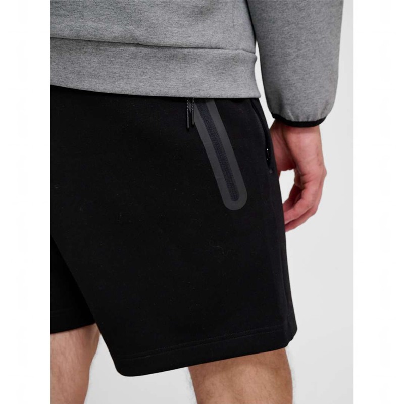 Hummel Tech Fleece Shorts Herre Svarte | 465670-052