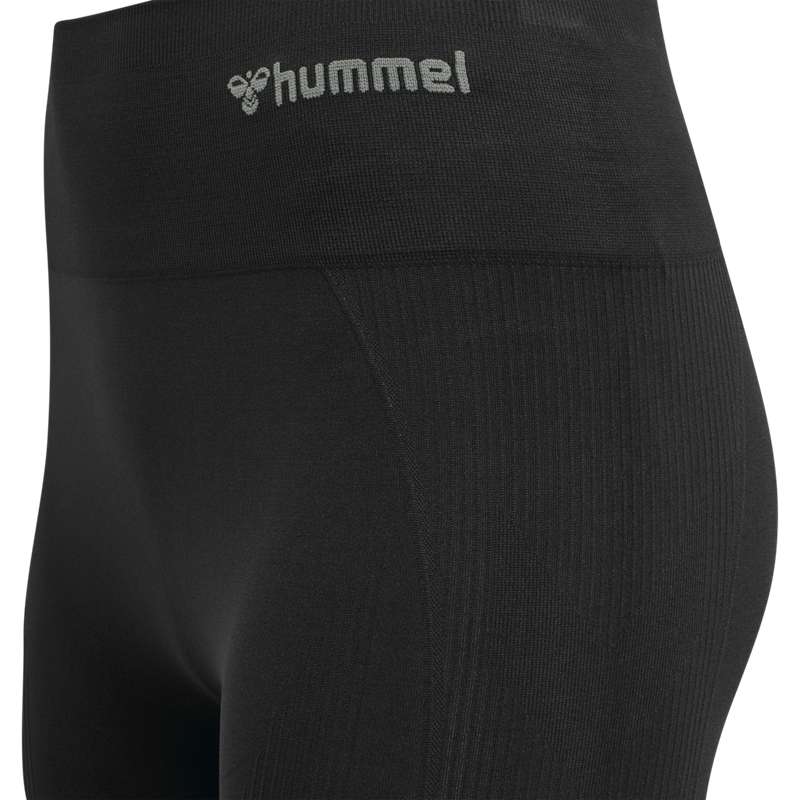 Hummel Tif Seamless High Waist Tights Dame Svarte | 457541-565