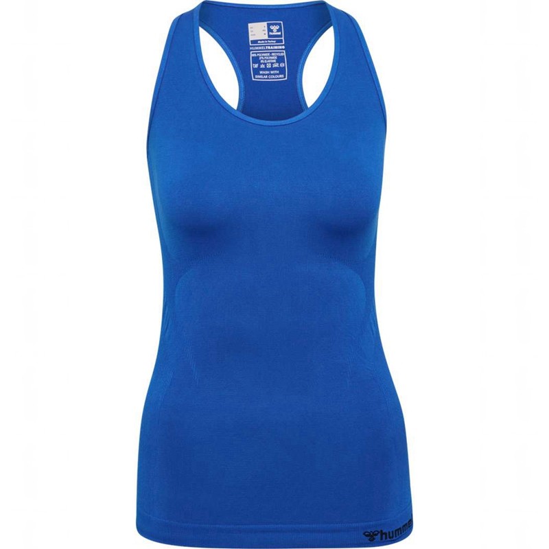 Hummel Tif Seamless Tank Top Dame Blå | 246919-482