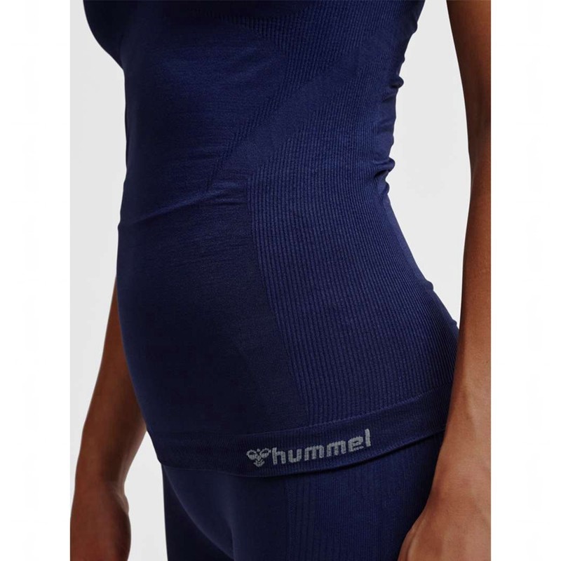 Hummel Tif Seamless Tank Top Dame Svarte | 075766-427