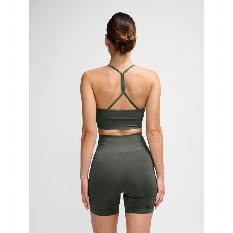 Hummel Tiffy Seamless Top Kjole Dame Grønn | 426669-970
