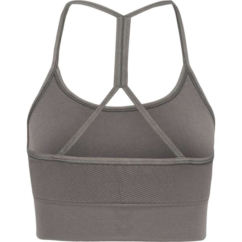Hummel Tiffy Seamless Top Sports BH Dame Grå | 454561-716