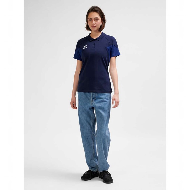 Hummel Travel Polo Tights Dame Marineblå | 076016-755