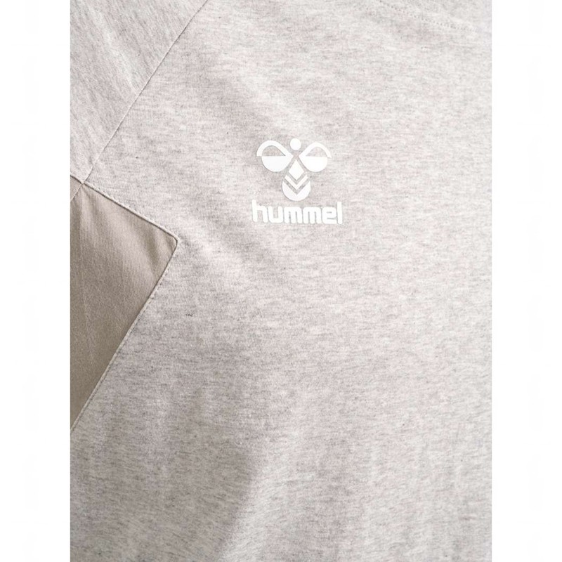 Hummel Travel S/S T-skjorte Herre Grå | 138632-191
