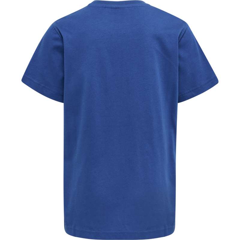 Hummel Tres S/S T-skjorte Barn Blå | 982961-676