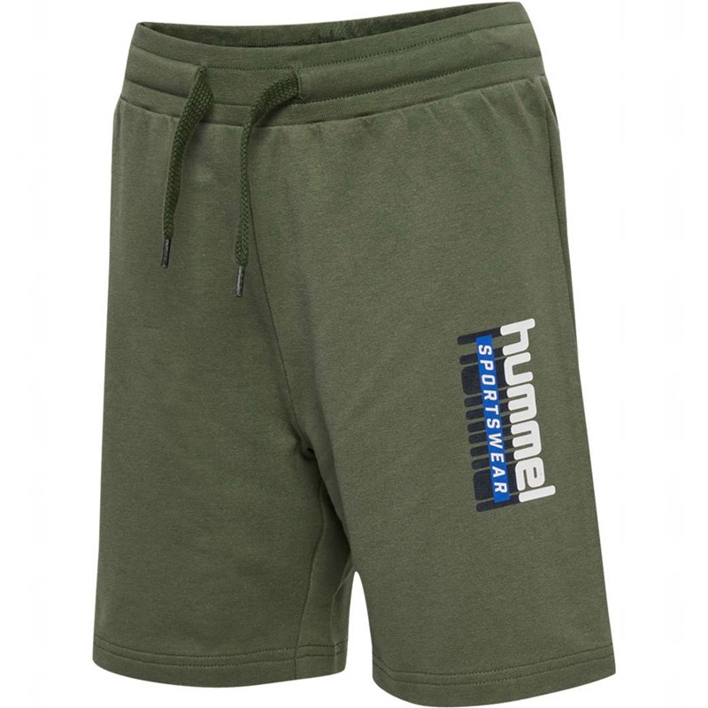 Hummel Tukas Shorts Barn Olivengrønne | 467169-710