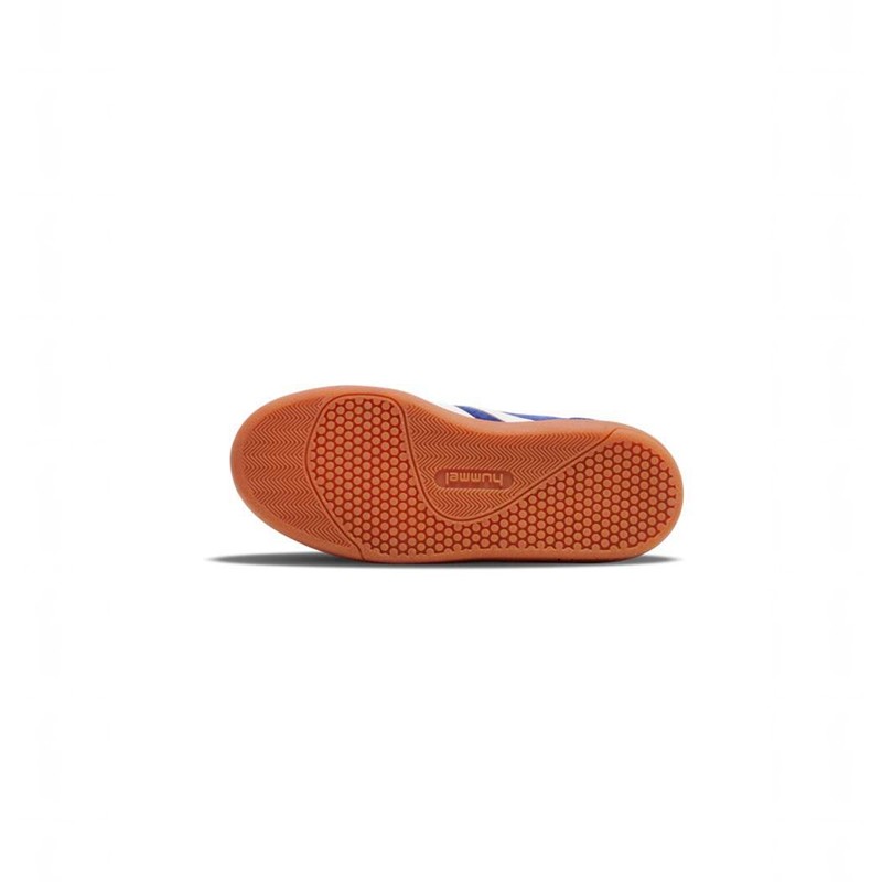 Hummel Victory Suede Ii Sneakers Barn Blå | 716067-744