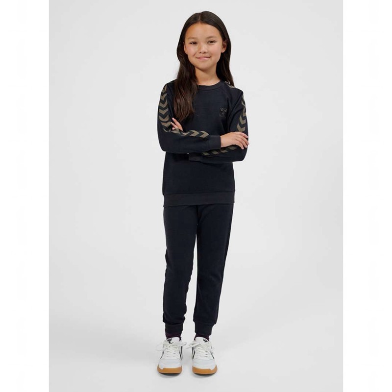 Hummel Wong Gensere Barn Svarte | 135253-127
