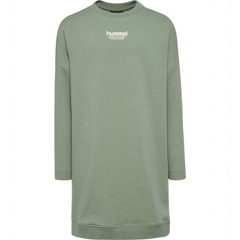 Hummel Zippi L/S Kjole Barn Grønn | 040137-912