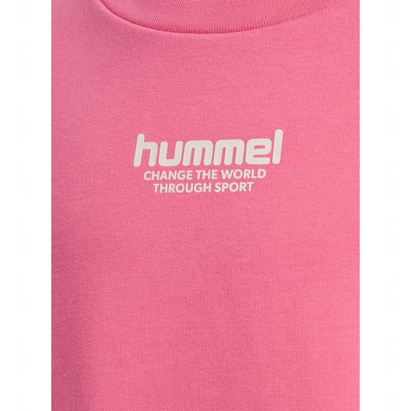 Hummel Zippi L/S Kjole Barn Rosa | 964495-875