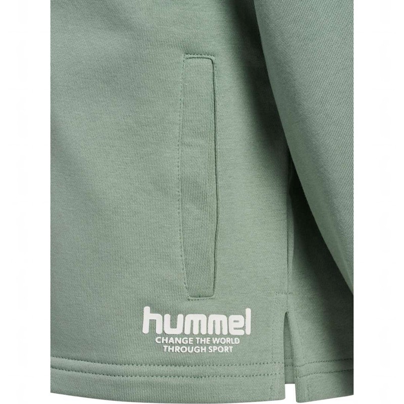 Hummel Zippi Zip Hettegenser Barn Grønn | 373352-078